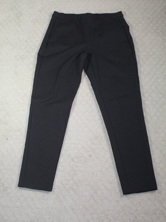 Liverpool Pants - Liverpool Size 4/27 Black Textured Square Pattern Pants